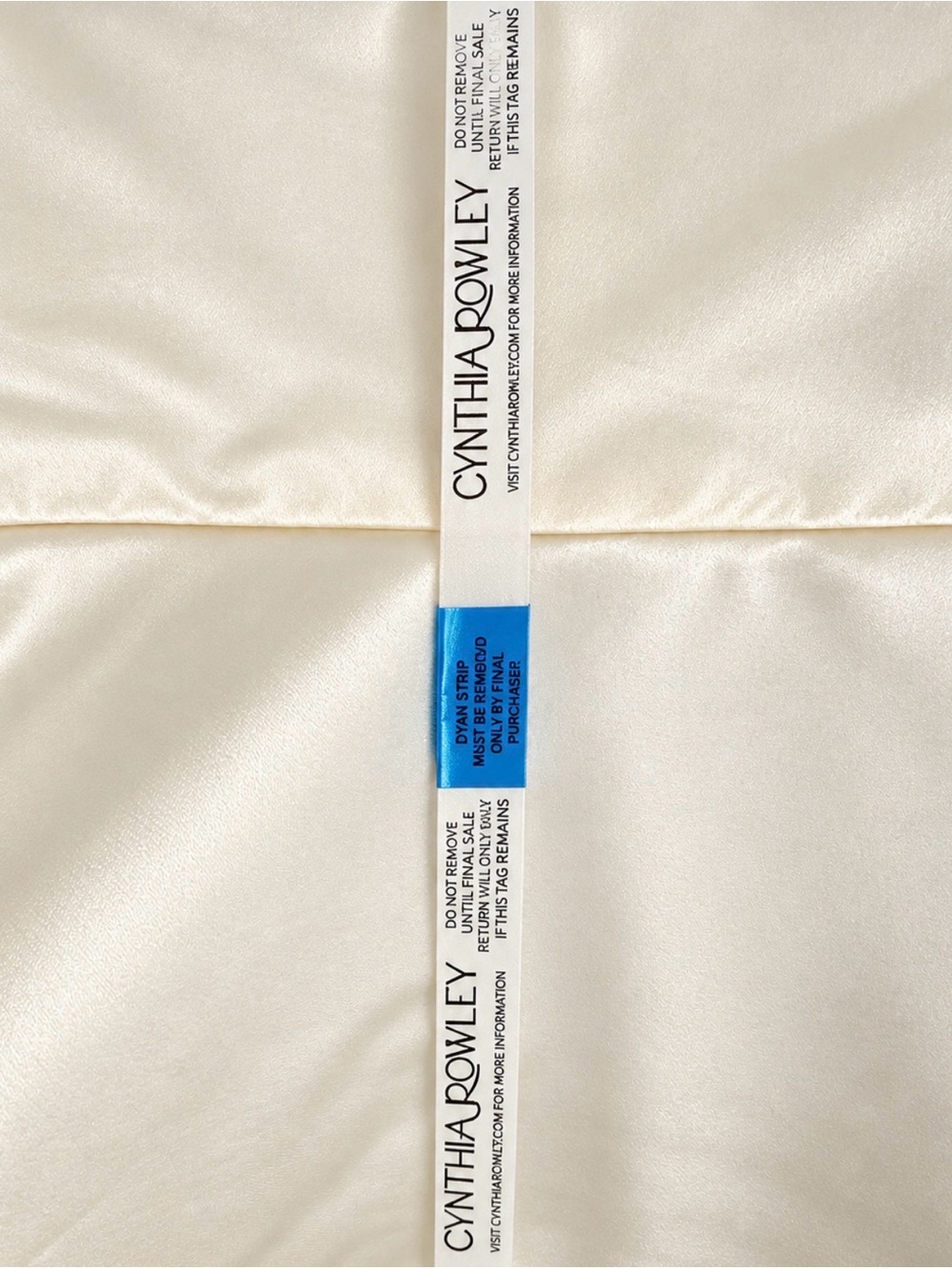 Cynthia Rowley Livia High-Low Satin Skirt in Ivory size 8 - Picture 4 of 5